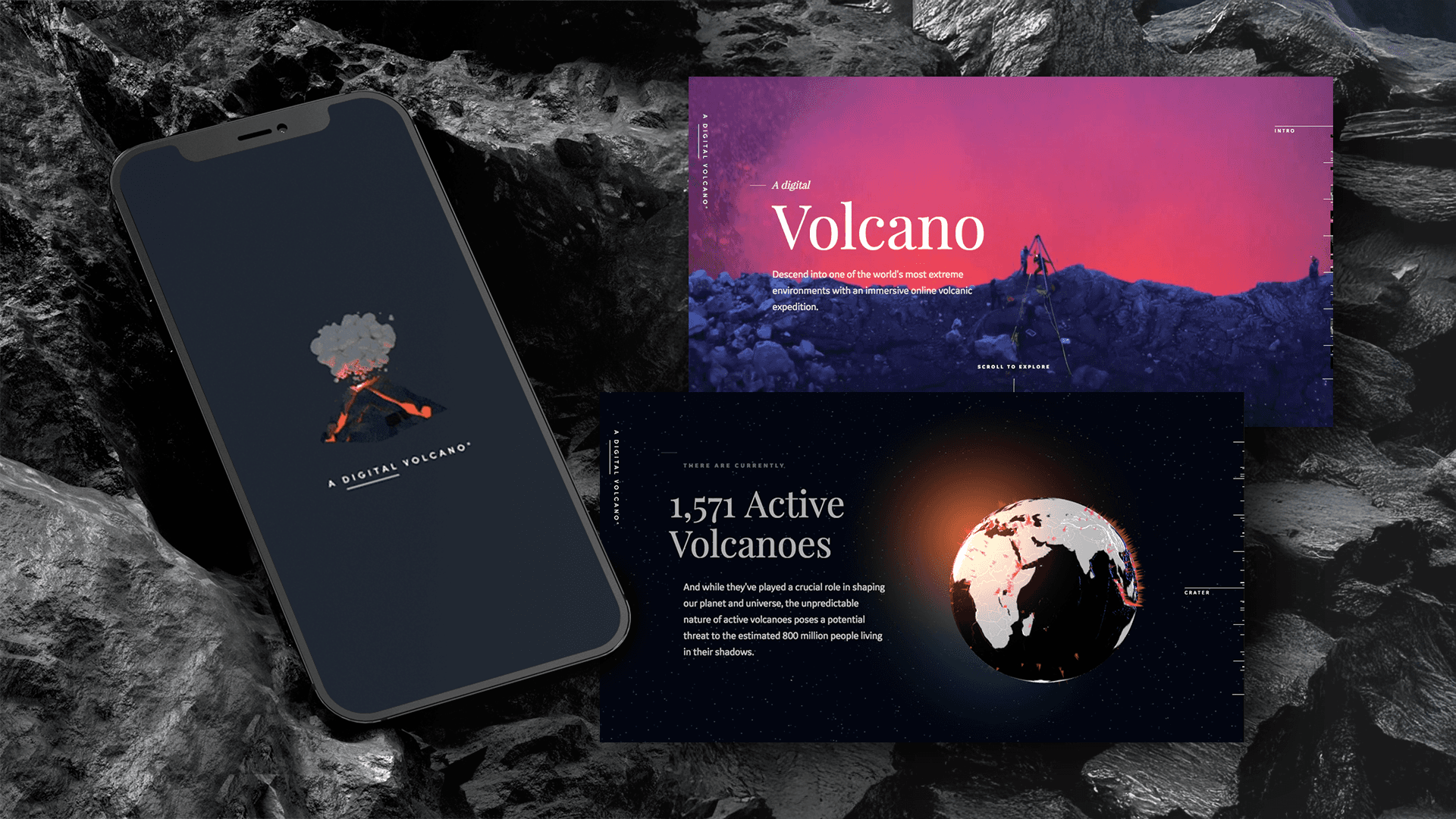 GE Volcano site image