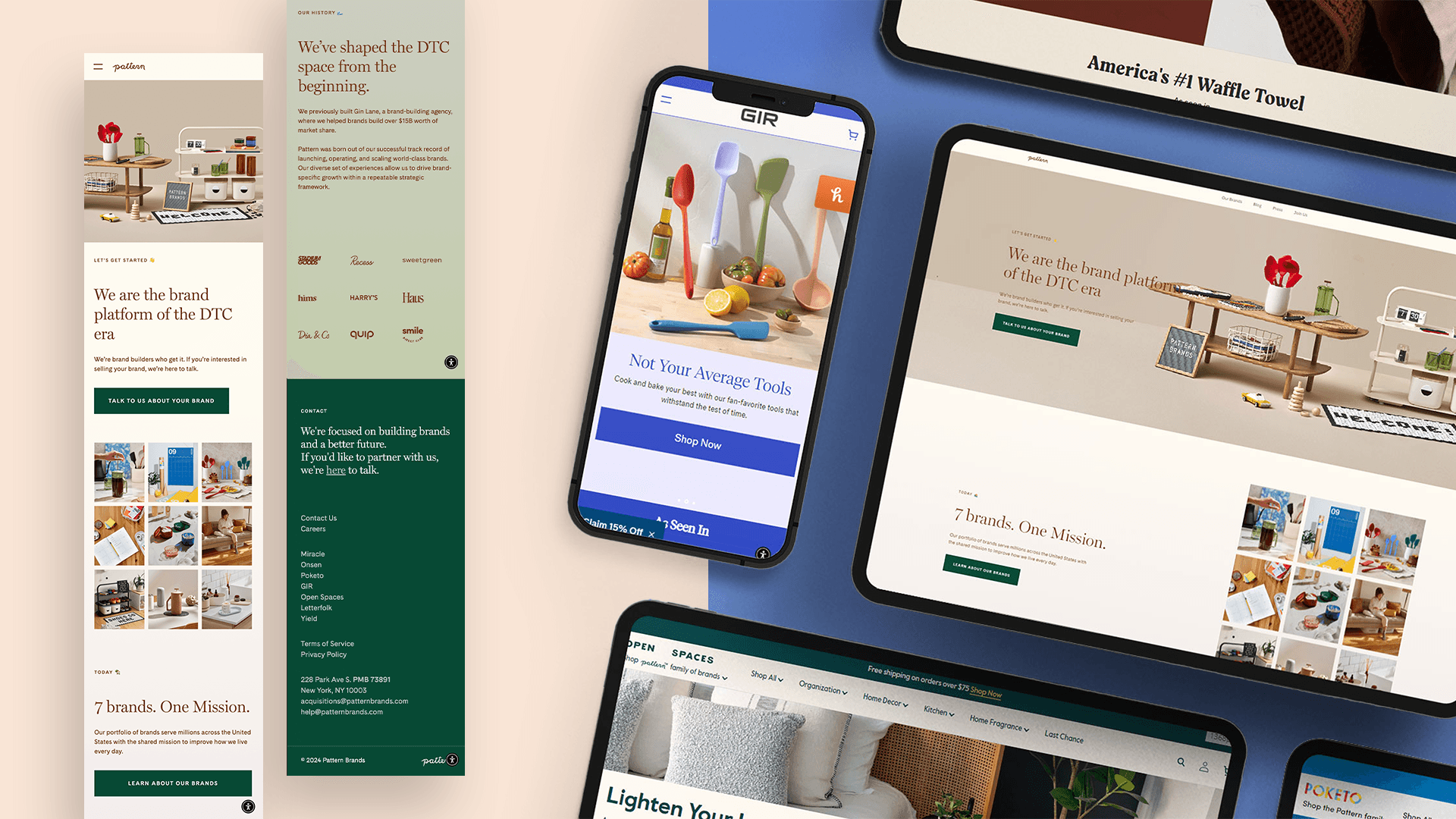 Pattern Brands Site Image